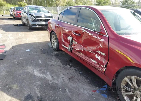 2013 Hyundai Genesis 3.8 из США, поврежденный, VIN KMHGC4DDXDU239558